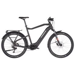 Haibike Trekking 6 Hommes - Matte Black Red Reflex