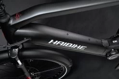 Haibike Trekking 6 Hommes - Matte Black Red Reflex -Boutique De Voitures Haibike MY22 Detail Battery Trekking 6 HIGH black