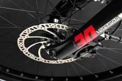 Haibike Trekking 6 Hommes - Matte Black Red Reflex -Boutique De Voitures Haibike MY22 Detail Brakes Trekking 6 HIGH black