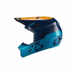 LEATT Casque De Motocross 3.5 V21.4 - Bleu -Boutique De Voitures LEATTMotocrosshelm3 5V21 4 blau 3