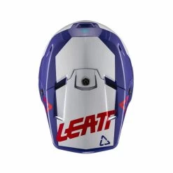 LEATT Casque De Motocross GPX 3.5 - Bleu-blanc -Boutique De Voitures LEATTMotocrosshelmGPX3 5 blau weiss 3