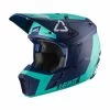 LEATT Casque De Motocross GPX 3.5 - Vert Bleu -Boutique De Voitures LEATTMotocrosshelmGPX3 5 gr n blau 1
