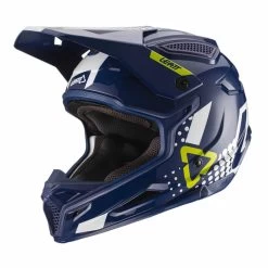 LEATT Casque De Motocross GPX 4.5 - Bleu-blanc-vert