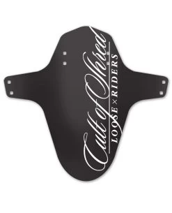 LOOSE RIDERS Mudguard - Script Blanc