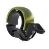 KNOG Cloche à Vélo Oi Classic - Noir/Olive - Petite, 22.2mm -Boutique De Voitures Oi Classic LE Olive Small 01v1