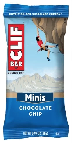 CLIF® Bar Energy Bar Barre énergétique Mini - Chocolat Chip - 10 Pièces