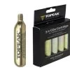 Topeak Cartouches Co2 Avec Filetage - Convient Pour Co2-Bra -Boutique De Voitures co2 kartuschen mit gewinde passend zu co2 bra 41537