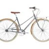 Caferacer Lady Doppio 7 - Gris -Boutique De Voitures creme cycles caferacer lady doppio 7 speed dynamo city damenrad grey rose 52 cm 001 85680 2200x1760