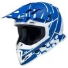 IXS 361 2.2 Casque De Moto - Bleu-blanc Mat -Boutique De Voitures iXS3612 2Motorradhelm mattblau weiss 1