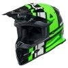 Casque De Motocross IXS361 2.3 Noir-vert-gris -Boutique De Voitures iXSMotocrosshelmiXS3612 3schwarz gr n grau 1