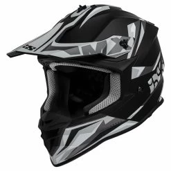Casque De Motocross IXS362 2.0 - Noir Mat-gris