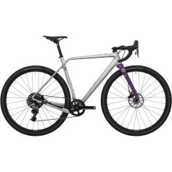 Rondo Ruut CF2 Vélo De Gravel - Argent/Pourpre